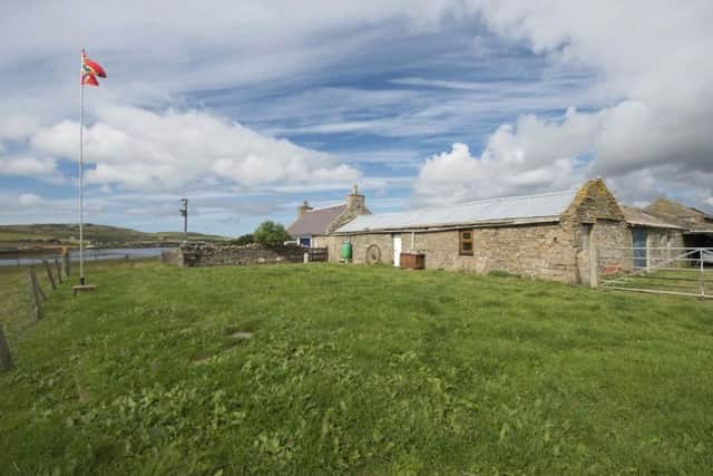 The island comes with a one bedroom cottage. Picture: Savills