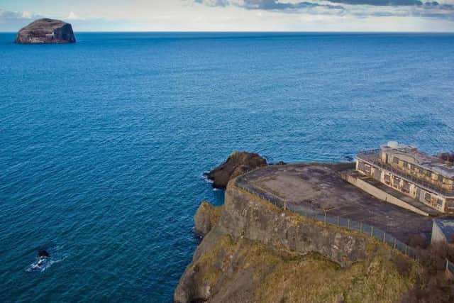 Gin Head, the site of a former WWII radar station, also overlooks Bass Rock. Picture: Contributed