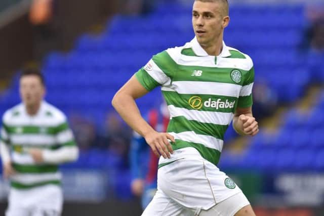 Defender  Jozo Simunovic came on for Celtic at Inverness on Sunday. Picture: SNS.