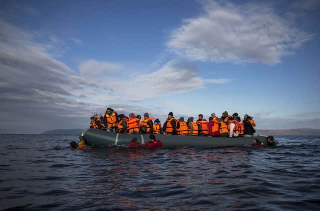 Thousand of refugees have risked their lives trying to get to Europe. Picture: AP