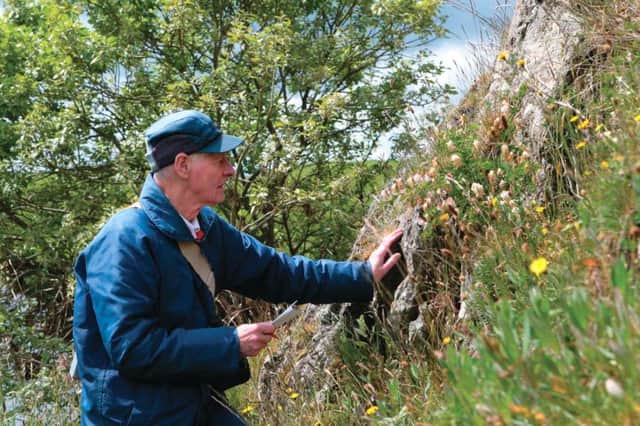 Peter Macpherson spent 25 years researching his book, The Flora of Lanarkshire. Picture: Contributed