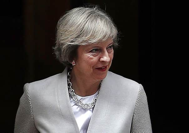 Theresa May is in New York to attend the United Nations. Picture: AFP/Getty Images