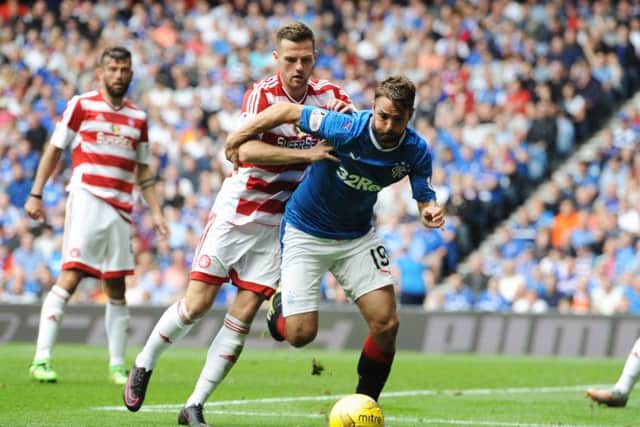 Mark Warburton says a f=great deal of thought went into the signing of Niko Kranjcar. Picture: John Devlin