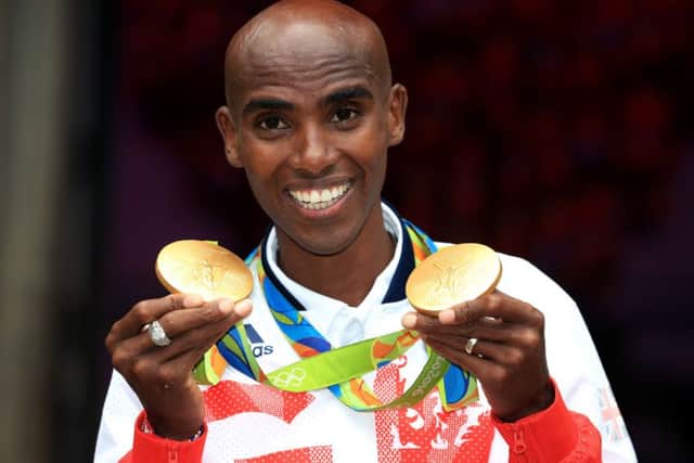 Mo Farah has shrugged off the leaking of his personal medical records by Russian hackers. Picture: PA.