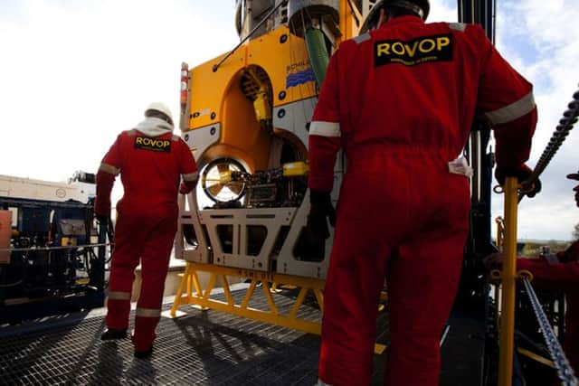 Trade body Subsea UK said the market for underwater vehicles was set to grow 'significantly'. Picture: Contributed
