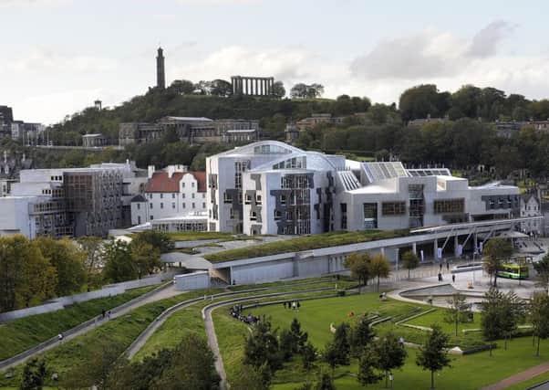 Mitie's clients include the Scottish Parliament. Picture: Jayne Wright