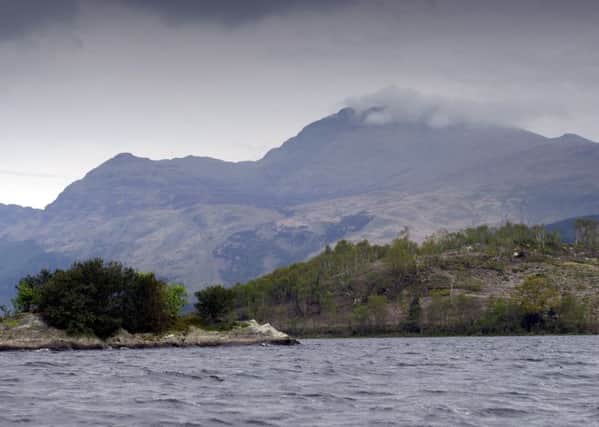 Scenic of Loch Lomond with Ben Lomond in cloud. 
Picture: Allan Milligan
