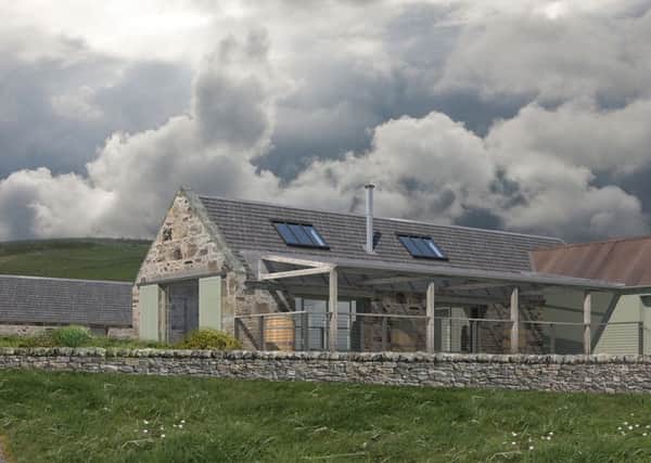 Artist's impression of Cabrach heritage centre. Picture: Contributed
