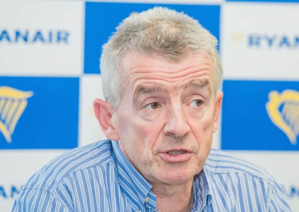 Ryanair chief executive Michael O'Leary has insisted the UK will not get a favourable post-Brexit trade deal. Picture: Ian Georgeson