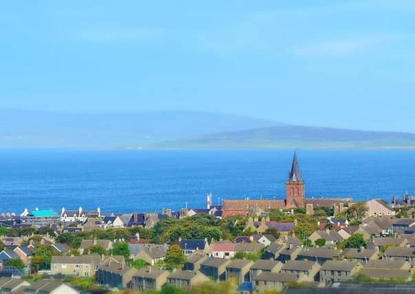 Kirkwall, Orkney, where islanders are experiencing the largest rise in disposable income in Scotland. PIC pixabay.com
