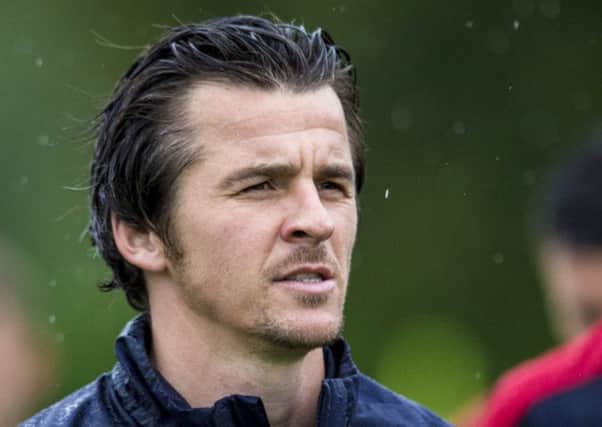 Joey Barton, has been buried by the rubbish that he utters. Picture: SNS.