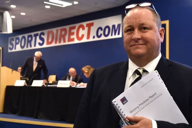 Mike Ashley appears to be listening to the criticism levelled at Sports Direct, says Martin Flanagan. Picture: Joe Giddens/PA Wire