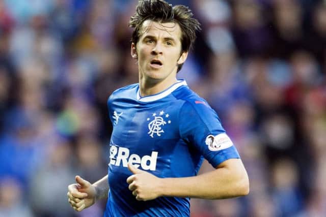 Joey Barton's Rangers future will be in doubt if he is found to have been guilty of gross misconduct. Picture: Jeff Holmes/PA Wire