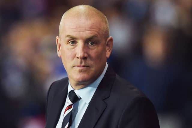 Rangers manager Mark Warburton is under pressure because of the Joey Barton situation. Picture: Craig Williamson/SNS