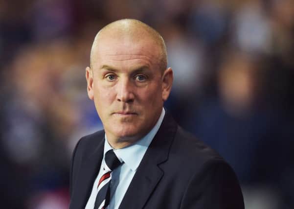 Rangers manager Mark Warburton is under pressure because of the Joey Barton situation. Picture: Craig Williamson/SNS