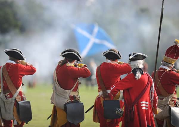 Re-enactment of the Battle of Prestonpans. Picture: Neil Hanna/JP
