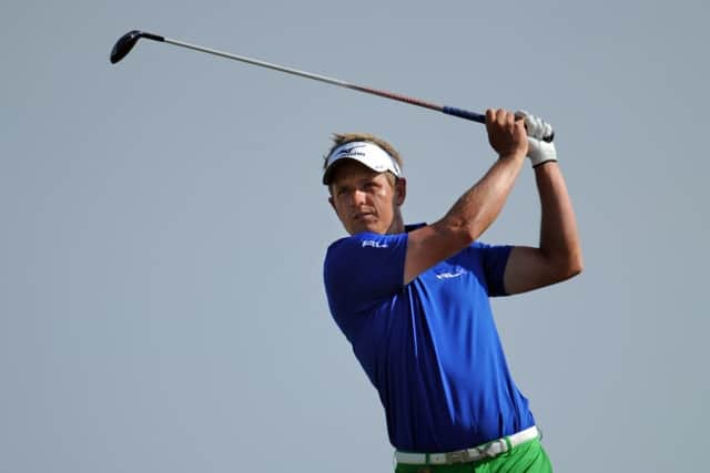 Picture by JANE BARLOW. 17th July 2013. England's Luke Donald on the final practise day before the start of the 142nd Open Championship at Muirfield in Gullane, East Lothian.