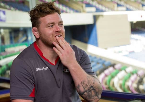 Edinburgh Rugby's Kevin Bryce has made the switch from hooker to tighthead prop. Picture: Gary Hutchison/SNS/SRU