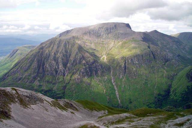 Ben Nevis is the tallest of the Scottish Munros. Picture: Wikimedia