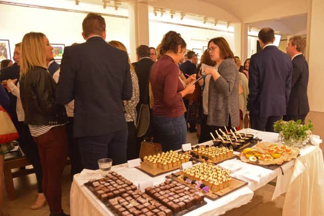 Delegates at The Scotsman's food and drink conference sampled some of Scotland's finest produce. Pic by Jon Savage.