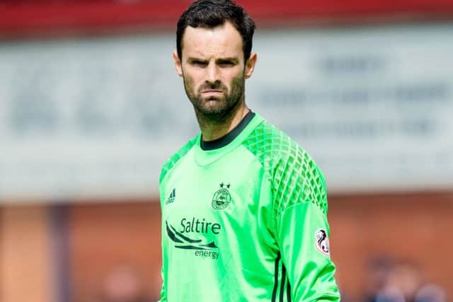 Aberdeen goalkeeper Joe Lewis is focused on tonight's game, not Sunday's league fixture against Rangers.