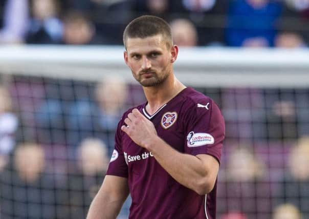 Perry Kitchen has been made the new club captain at Hearts. Picture: SNS