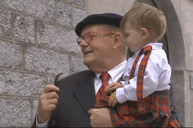 Residents of Gurro still wear tartan. Picture: Youtube