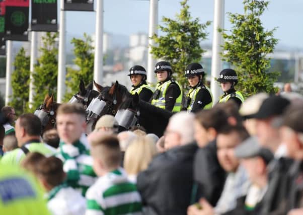The majority of Scots at sporting events have witnessed homophobic abuse. Picture: John Devlin