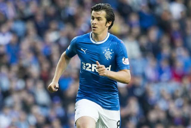 Joey Barton has been promoting his book in London while suspended by Rangers. Picture: Jeff Holmes/PA Wire