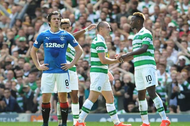 Joey Barton's first experience of the Old Firm derby ended in a 5-1 defeat but he wants the chance to face Celtic again. Picture: John Devlin
