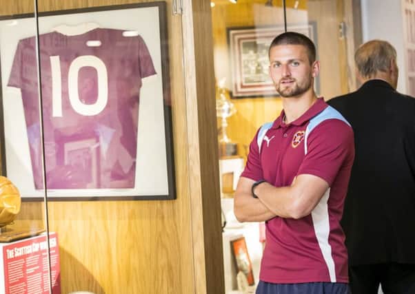 New Hearts captain Perry Kitchen. Picture: Roddy Scott/SNS