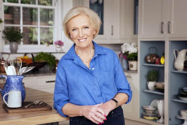 Mary Berry. Picture: BBC