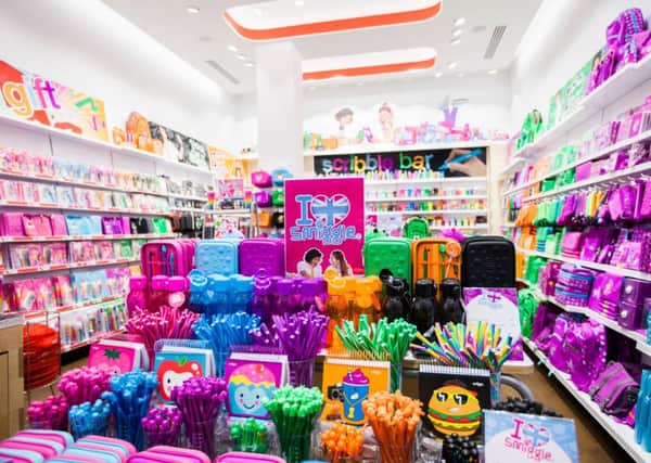 Smiggle aims to have 200 UK stores by 2019. Picture: Contributed
