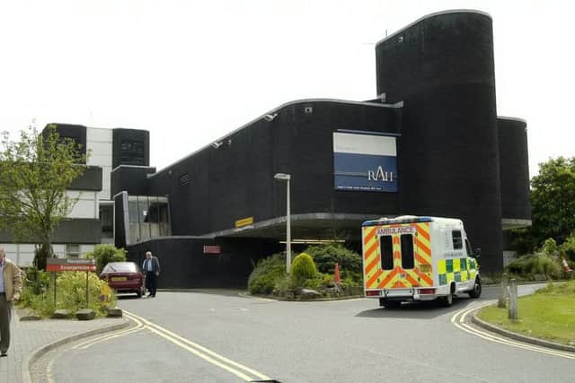 Royal Alexandra Hospital in Paisley. Picture: Hemedia