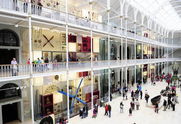 The Grand Gallery in the National Museum of Scotland will host a family sleepover. Picture: Contributed