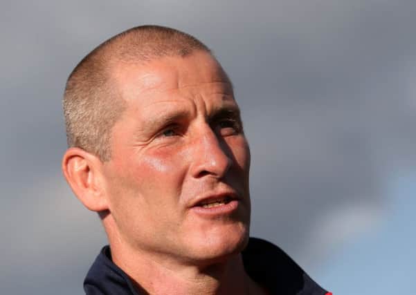 Stuart Lancaster has not ruled out the possibility of succeeding Alan Solomons at Edinburgh. 
Picture: David Rogers/Getty Images