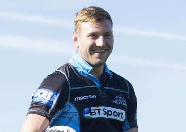 Glasgow Warriors' Finn Russell in training before Friday's game. Picture: SNS