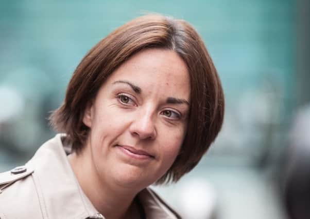 Kezia Dugdale claimed she pushed the button to vote but it wasn't counted. Picture: John Devlin