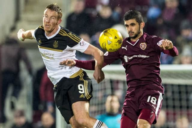 Hearts and Aberdeen will face each other on Friday night football in late December. Picture: SNS