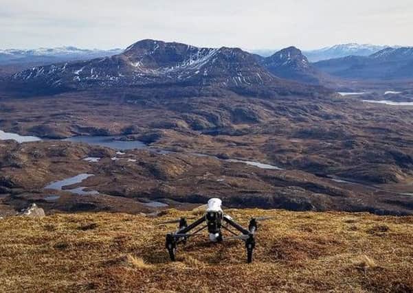 New laws  to permit long distance drone flights could benefit business in Highlands and Islands, it is claimed. PIC Chris Davies