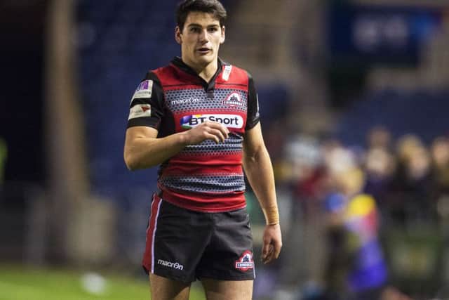 Sam Hidalgo-Clyne in action for Edinburgh. Picture: Alan Harvey/SNS/SRU