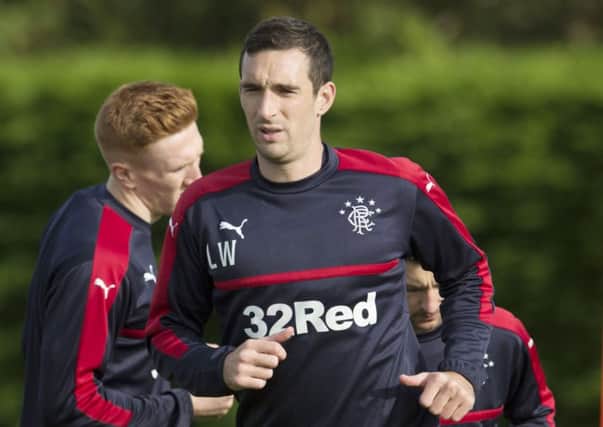 Rangers captain Lee Wallace in training. Picture: Craig Foy/SNS