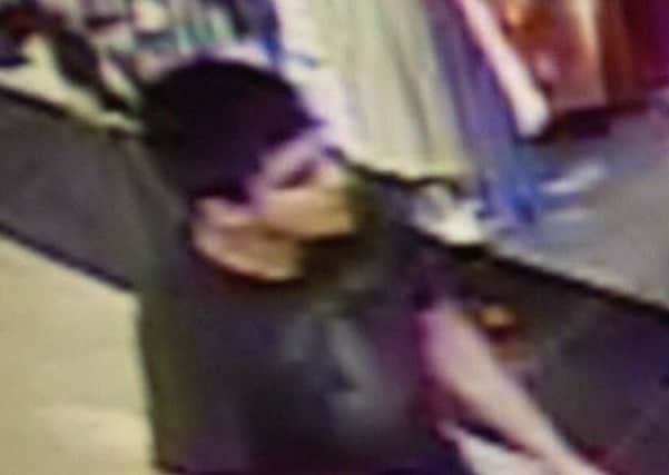 A CCTV image of a suspect being hunted by police. Picture: Skagit County Department of Emergency Management/AP