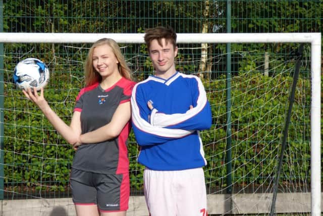 Leona Craig and Reece Liversedge play Dorothy and Gregory in the new musical.