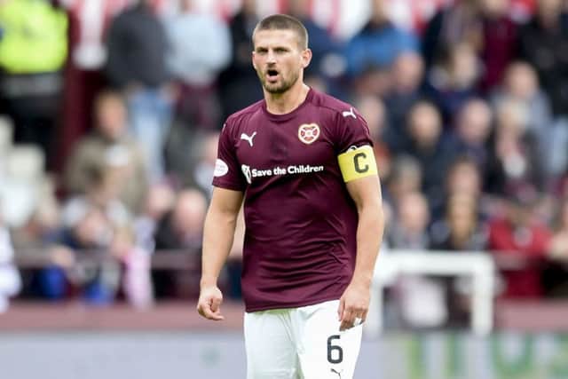 Perry Kitchen replaced Alim Ozturk as Hearts captain earlier this week