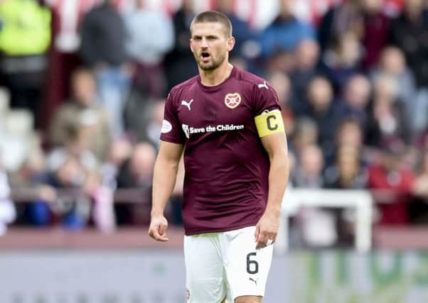 Perry Kitchen replaced Alim Ozturk as Hearts captain earlier this week