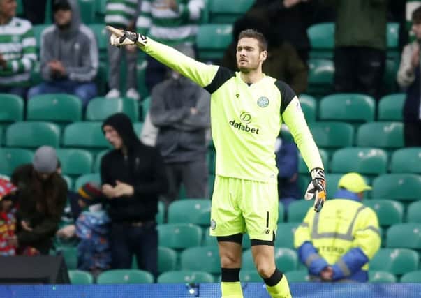 Celtic goalkeeper Craig Gordon played the second half against Kilmarnock. Picture: Jane Barlow/PA Wire
