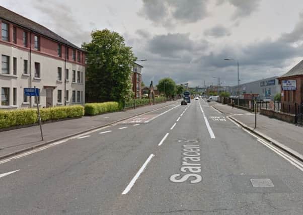 The crash happened on Saracen Street. Picture: Google
