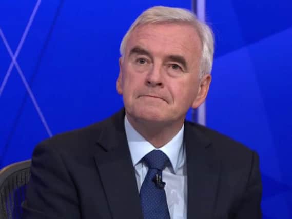 John McDonnell. Picture: BBC