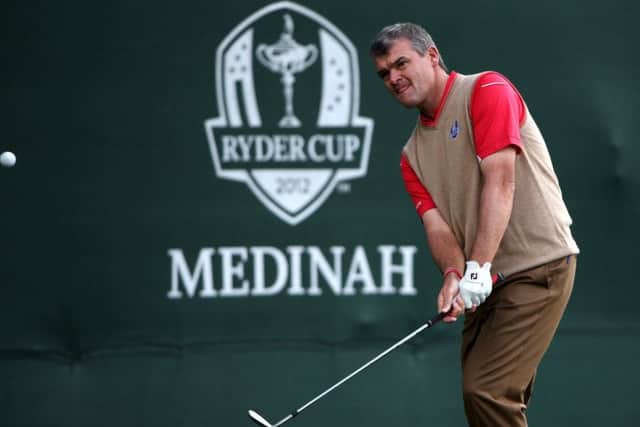 Paul Lawrie likened the Ryder Cup away from home to a football crowd. Picture: Getty